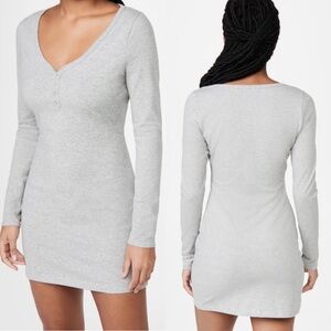 Reformation || Axel Henley Dress (Heather Grey)